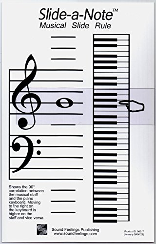 Sound Feelings Slide-a-Note Musical Slide Rule