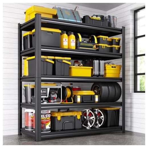 Heavy Duty Metal Garage Shelving Unit