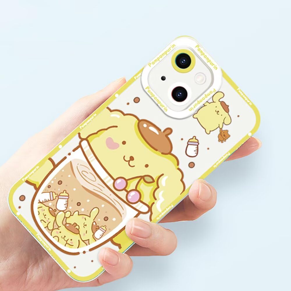 CASETiTY iPhone15ケース ポムポムプリン Amazon.co.jp: ポムポムプリン スマホケース iPhone 15 ケース
