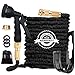 Price comparison product image Flexible Garden Hose Pipe 100FT, 3 Times Expanding Flexible Magic Lightweight Watering Hose Pipe with 8 Function Spray Gun/Solid Brass Fittings/Anti-Leakage Easy to use