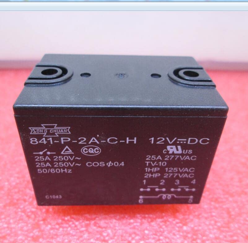 Relais 12VDC 841-P-2A-CH haute commutation 25A pour PCB - 2