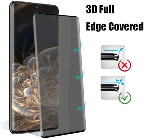 Miniatura 5 de Paquete de 2 protectores de pantalla para Galaxy S21 Ultra, protector de pantalla de vidrio templado HD y protector de vidrio templado de