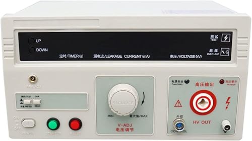 RK2670AM Probador Hi-Pot Tester Voltaje de entrada 220V 5KV Probador de voltaje Herramienta de prueba de equipos de potencia con pantalla digital AC