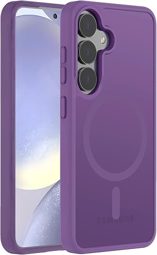 Hualele Magnetic for Samsung Galaxy S24 Plus Case & S25 Plus Case, Compatible wi