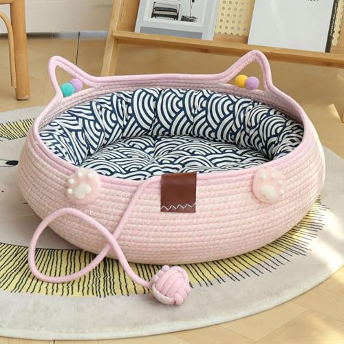 Camas para gatos que evitan resbalones y suciedad 7