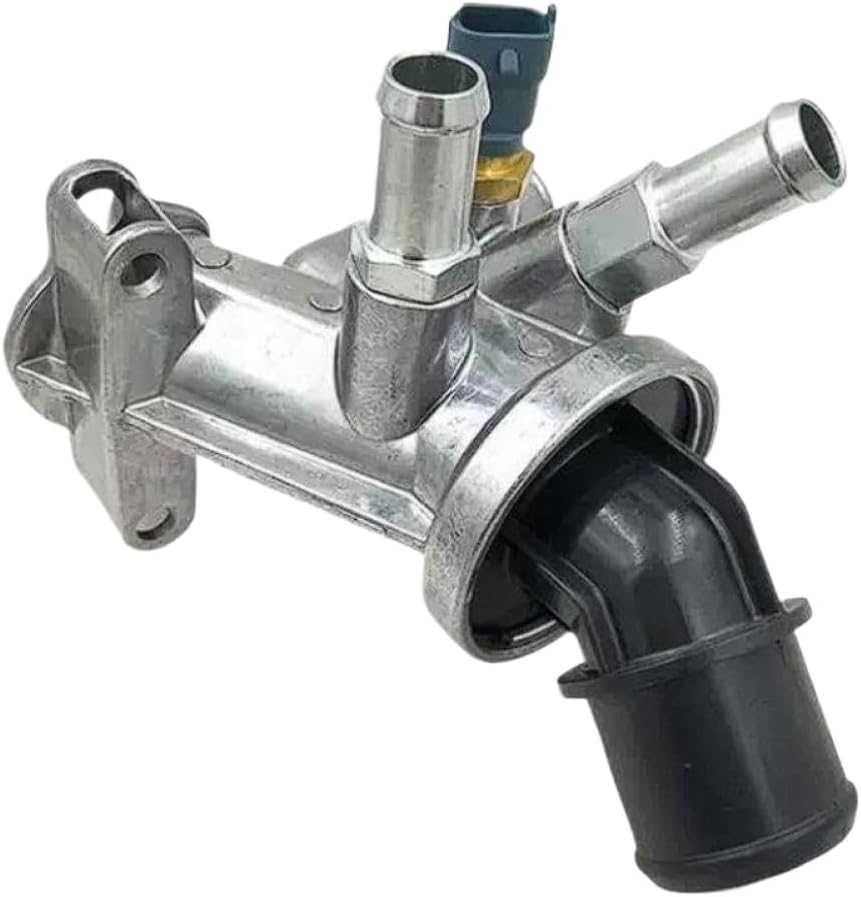 Thermostat Cover Assembly Housing for Trailblazer 5.3L 2003-2006 Engine Cooling System 80°C 176°F Replacement Part