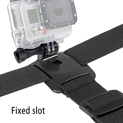 Vvhooy Action Camera Head Strap Mount Headband Compatible With Gopro Hero 11/10/9/8/7/6/5/4/Akaso Ek7000/Brave 4/5/6/7 Le/V50X/Dragon Touch/Jadfezy/Exprotrek/Vemont/Wolfang/Hls 4K Action Camera #TOP3