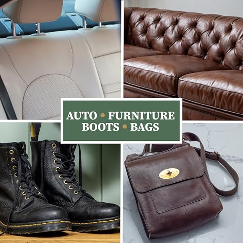 Lexol All Leather Cleaner, Naturally Derived Leather Care Cleaner with Aloe Vera, Great for Car Interiors, Boots, Furniture, Bags, Jackets and More, 16.9 fl oz by Lexol - Image 5