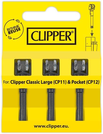 Clipper Metal Lighter Accessories - Flint Accessories Replacement Value kit
