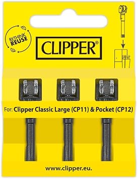 Clipper Metal Lighter Accessories - Flint Accessories Replacement Value kit