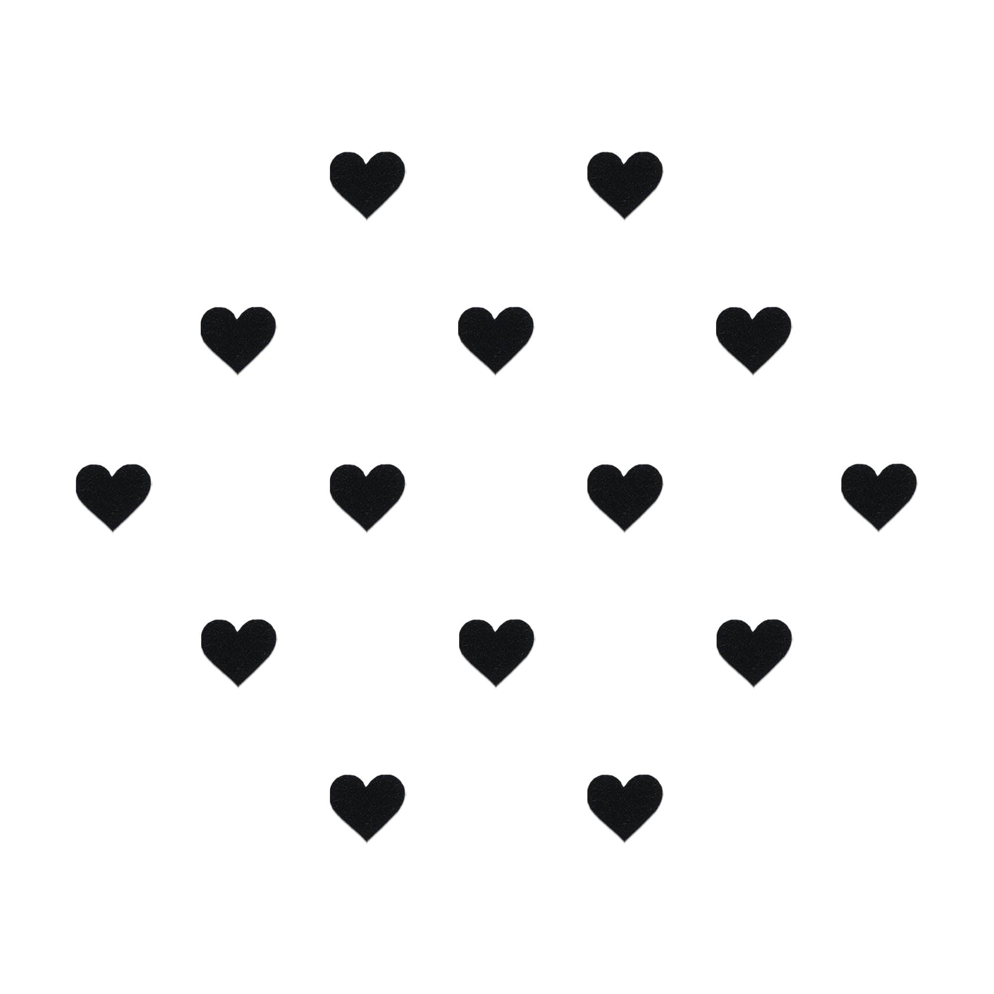 Comet Busters® Black Heart Velvet Bindis – 4mm Reusable Designer Heart Bindi for Women & Girls (14 Bindis)(OBIN2550)-picture-49