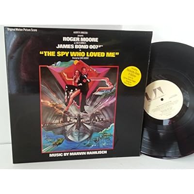 MARVIN HAMLISCH James Bond, the spy who loved me, gatefold, UAG 30098