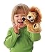 Folkmanis Little Lion Hand Puppet, Tan, 1 EA