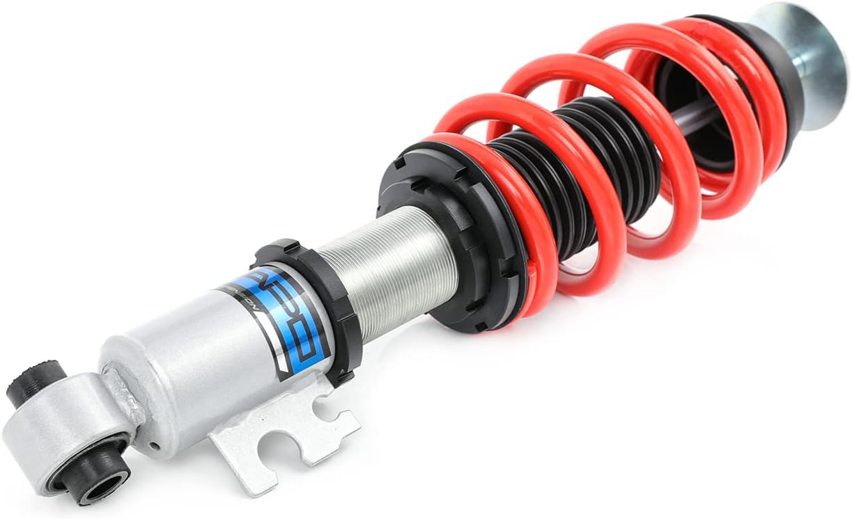 FAPO Coilover for Mini Cooper R50 Cooper S R53 2002-2006, for Mini Cabrio Convertible R52 RE16 2004-2008 Adjustable Height Mono-Tube Shock Suspension Lowering Strut Kit