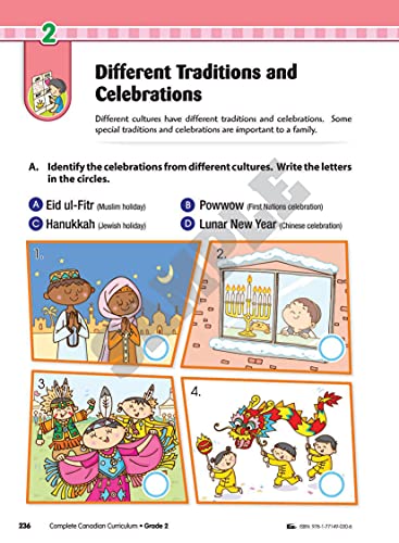 Complete Canadian Curriculum 2 (Revised & Updated): A Grade 2 integrated workbook covering Math, English, Social Studies, and Science - Image 7