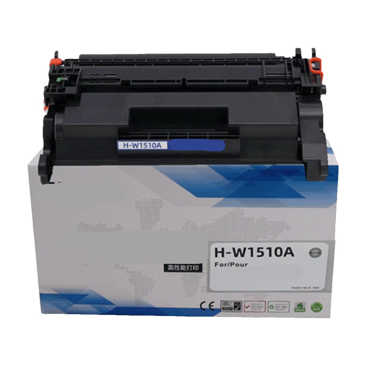 Cartucho de tóner W1510A 151A monocromo compatible con impresoras láser MFP4103fdw 3