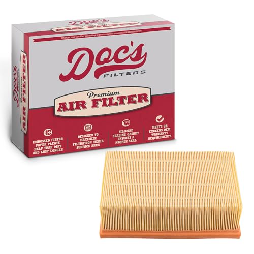 Doc's Engine Air Filter Fits Audi A4 Quattro 2L 2005-2009
