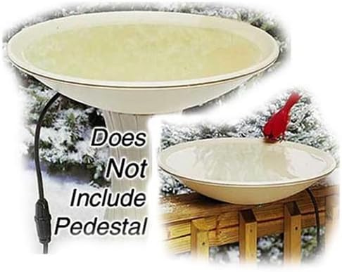 API Heated Birdbath Heated Bird Bath with Mounting Hardware (Item No. 600)