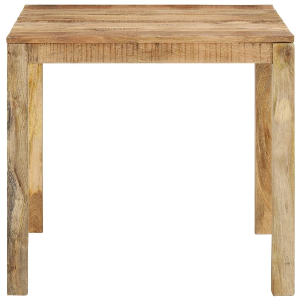 vidaXL Mesa de Comedor de Madera Maciza de Mango 82x80x76 cm