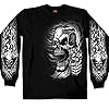 Hot Leathers GMD2076 Assassin Double Sided Long Sleeve Biker T-Shirt (Black, XX-Large) #5