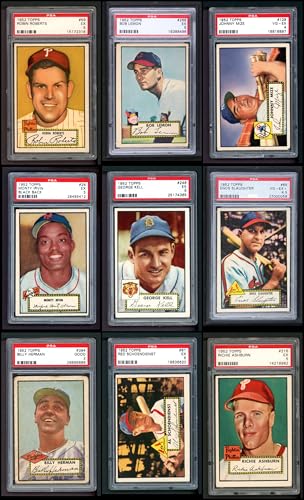 1952 Topps Baseball Almost Complete Set (Baseball Set) EX