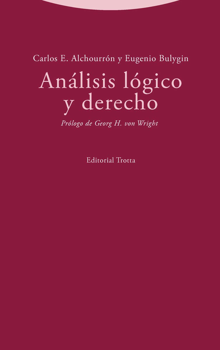 Análisis lógico y Derecho (Estructuras y Procesos. Derecho)