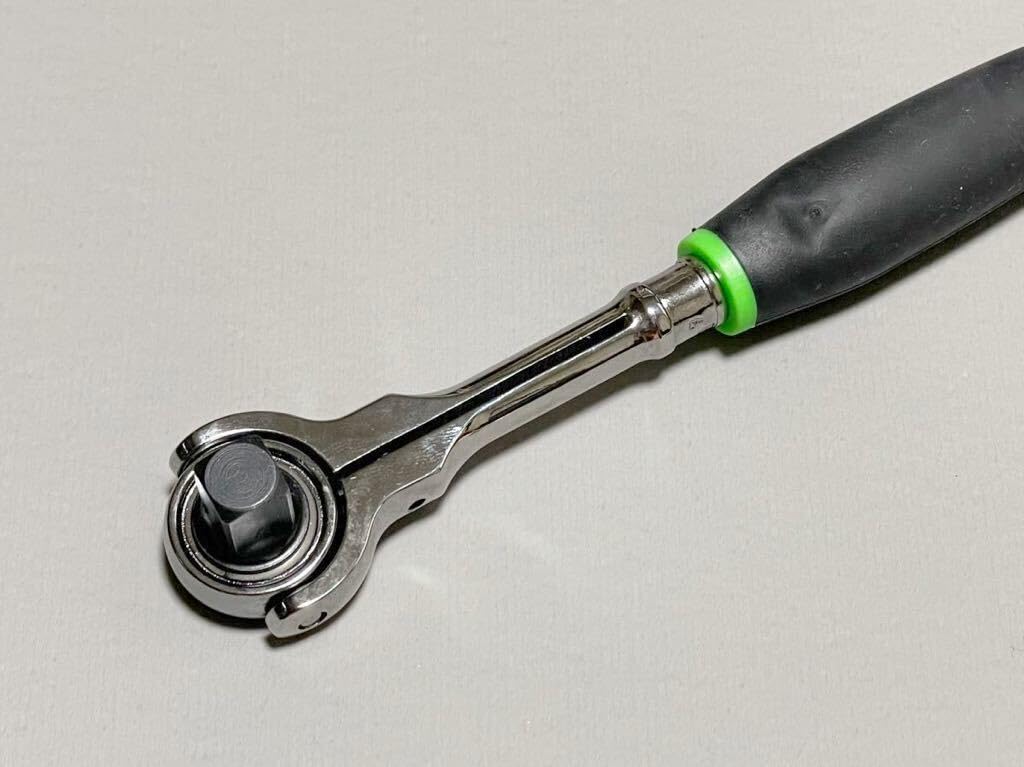 未使用 Snap-on スナップオン 3/8 スイベルラチェットハンドル FHNF100 【3】 ☆箱なし未使用品☆ SNAP-ON スナップオン 3⁄8 ラチェットハンドル FHNF100