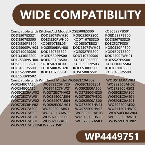 Image of WP4449751 Oven Range High Limit Thermostat Compatible with Whirlpool, KitchenAid, Maytag, Replace AH2375382 PS2375382 1550872 AP6009390 EA2373582 WP4449751