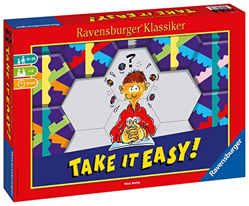 Ravensburger 26738 - Take it easy! - Legespiel für 2-4 Spieler, Strategiespiel ab 10 Jahren,enthält 6 x 27 sechseckige… – Bild 3