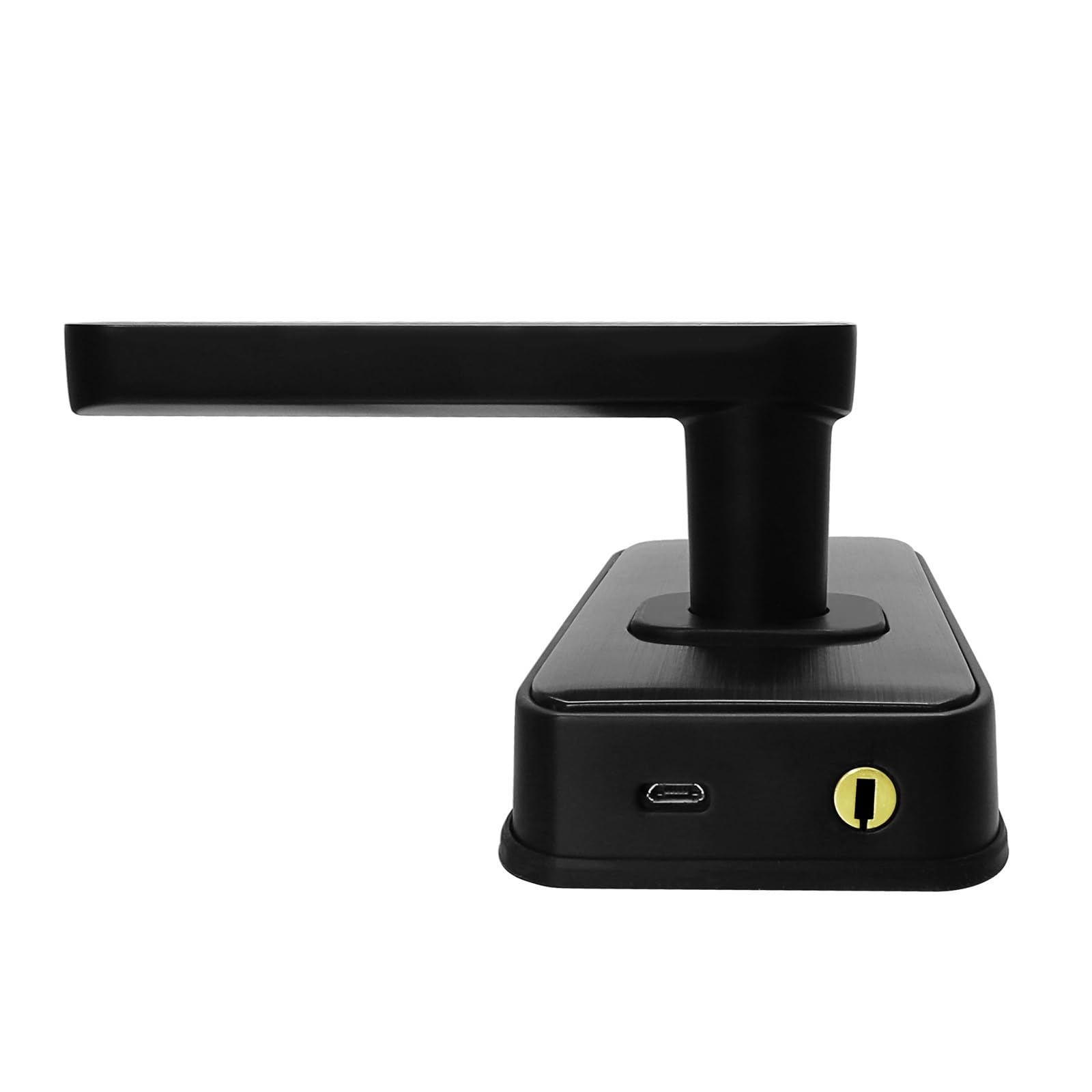 Poignée de porte intelligente, Serrure intelligente de pêne dormant du mot de passe RFID d'empreinte digitale for la porte en bois d'intérieur utilisée