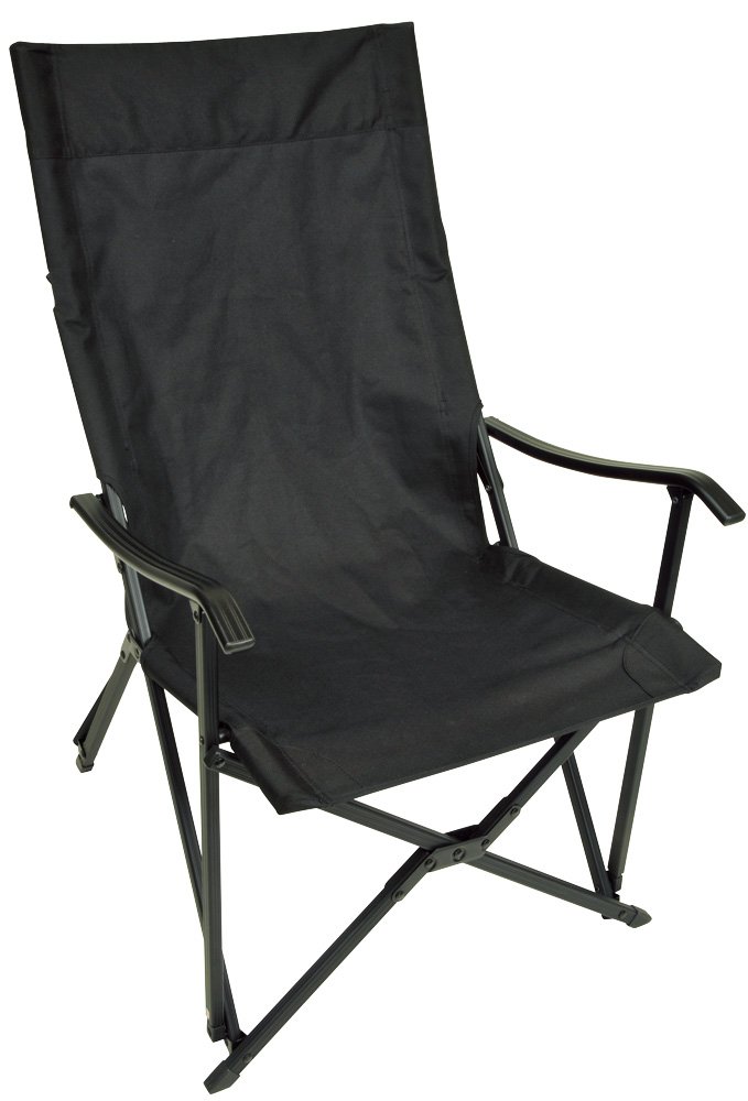 Adirondack キャンパーズチェア 2脚セット ブラック アディロンダック リラックス キャンパーズチェア