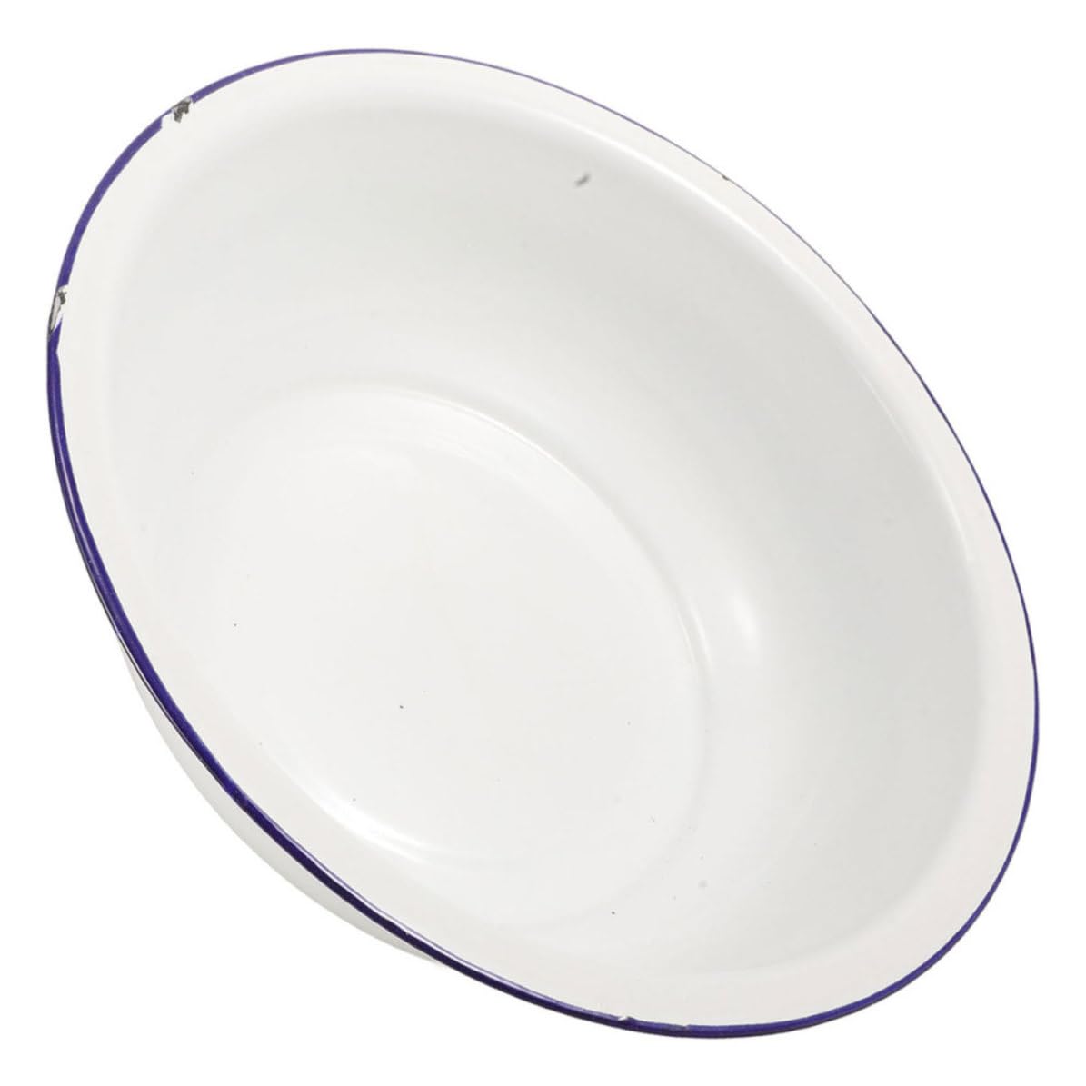 Bassine pour bain de pieds émaillée au charme vintage de 32 cm