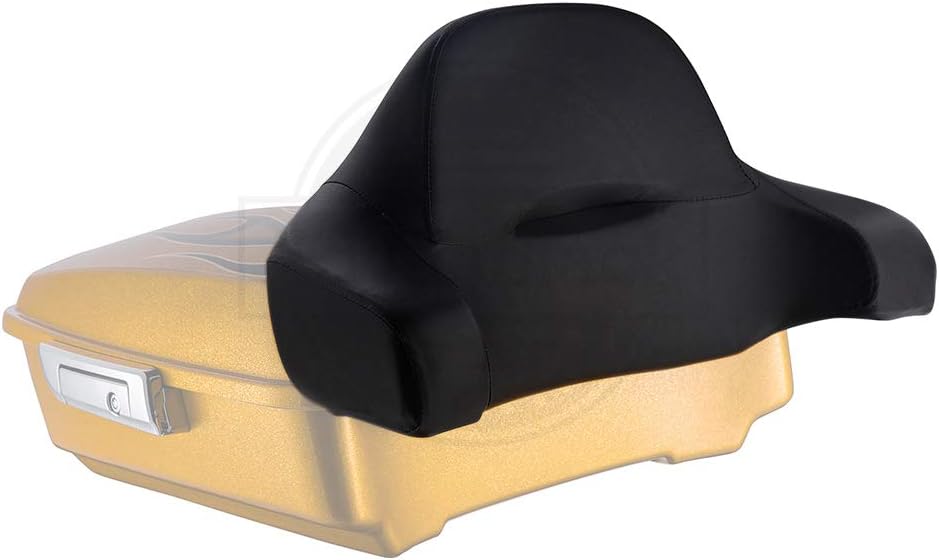 Wrap-Around Backrest Pad Cushion Seat Fit for 2014 2015 2016 2017 2018 2019 2020 2021 2022 Harley Touring Street Road Glide King Tour Pack Pak Luggage