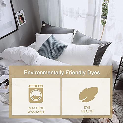 Housse de Couette Reine Lit Double Set Couvercle Couverture avec Drap - 4