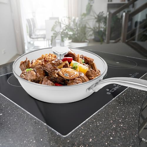 Wok cerámico antiadherente 28 cm con tapa miniatura 5