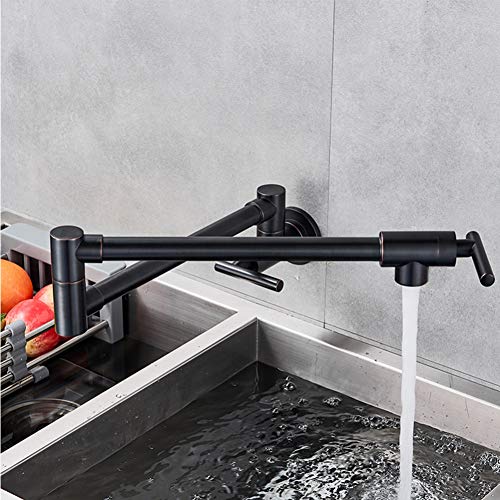Grifo de cocina abatible y de agua fría individual para fregaderos modernos