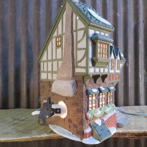 Department 56 "The Pied Bull Inn" Retired Dickens Village #TOP2