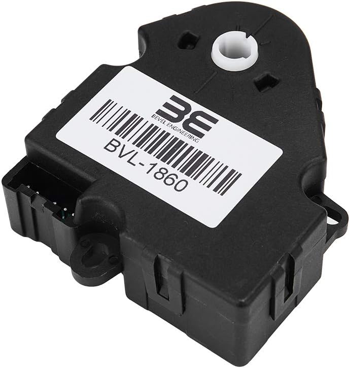 Air Blend Door Actuator, Replaces OE:89018365, 604-106, 52402588, Compatible With 1994-2012 Chevrolet, Chevy, GMC, Silverado 1500 & 2500, Tahoe, Sierra, HVAC Air Blend Control Motor - Heater Blend