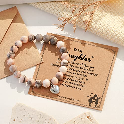 Hgdeer Daughter Gifts From Mom, Birthday Unique Gifts Idea Bracelet Jewelry Present For Daughter, Easter Gifts For Teens #TOP4