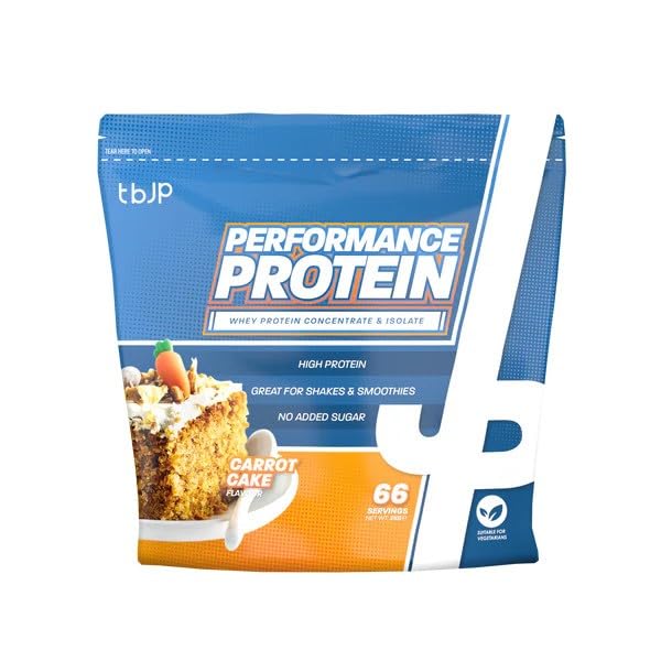 Gâteau aux carottes JP Performance Protein nutrition sportive 2kg