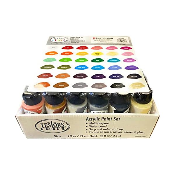 Testors Craft Acrylic Paint Set