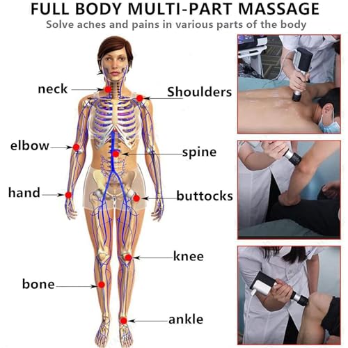 Máquina de Terapia por Ondas de Choque para Alivio de Dolor en Articulaciones, Músculos, Hombro, Cintura - Terapia Extracorpórea para Centros de Salud y Clínicas, No Invasiva, Sin Efectos Secundarios miniatura 5