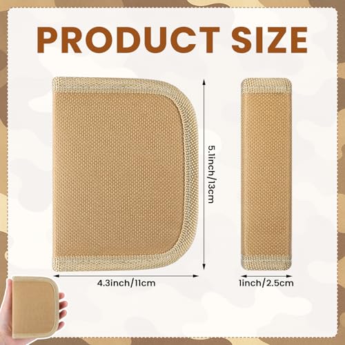 Suncalla 1 Pack Military Survival Sewing Kit Travel Emergency,Brown - Image 2