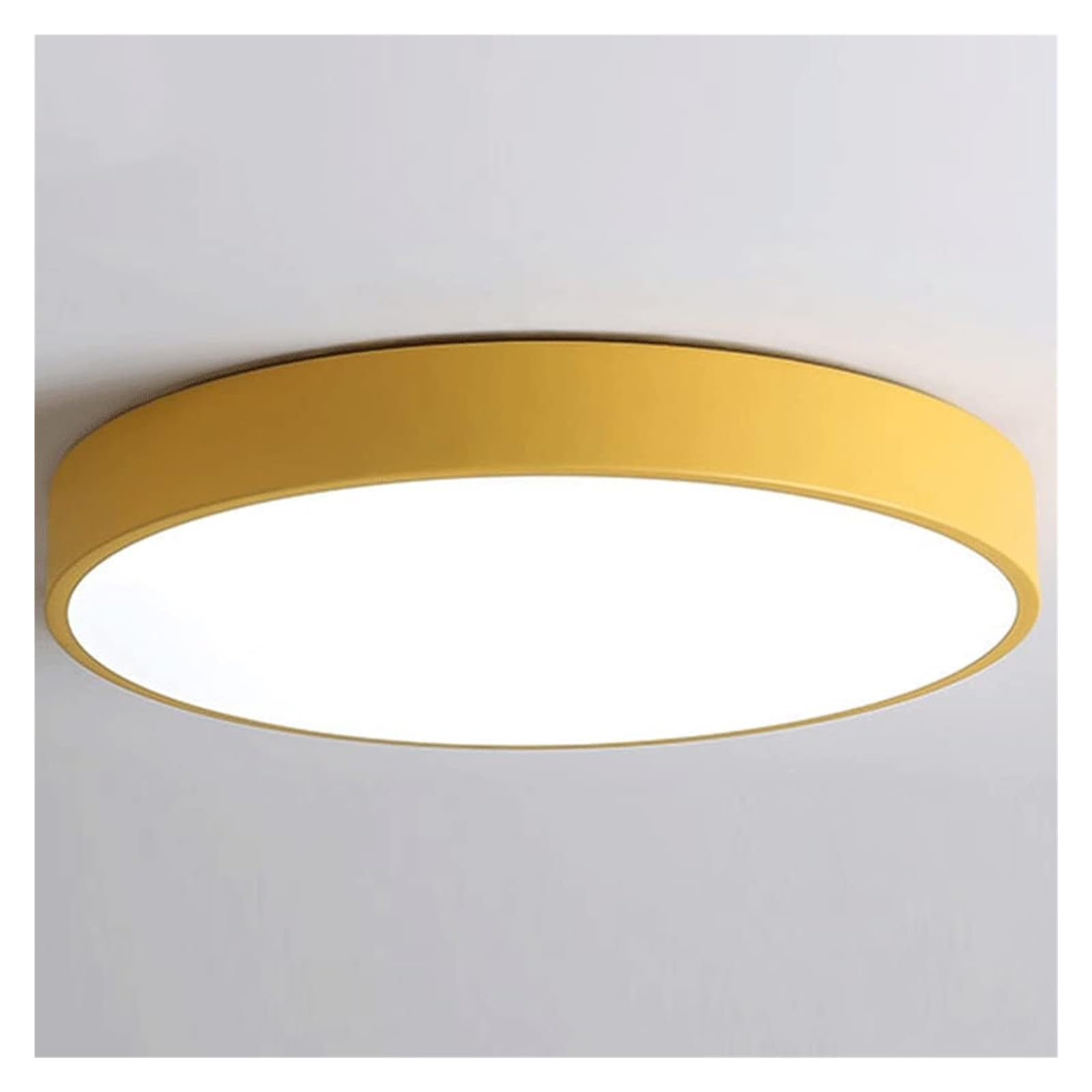 KXEcoLife Ceiling Lamp Lights Panel Light Recessed Installation Flat Easy to Install Flush Fixtures for Study Villa Bedroom Corridor Children(a,19.7in)