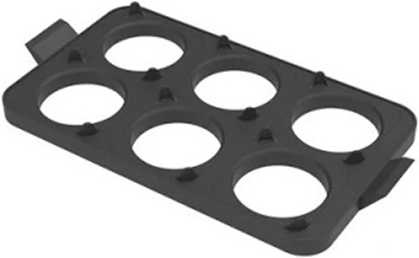 Griddle Egg Ring Tray 6 Cavity Silicone Cooking Detachable Pancake Mold With Round Molds