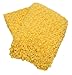 Super Soft Beautiful Elegant Decorative Woven Popcorn Texture Couch Bed Bright Yellow Throw Blanket with Ball Fringe- Bright Yellow