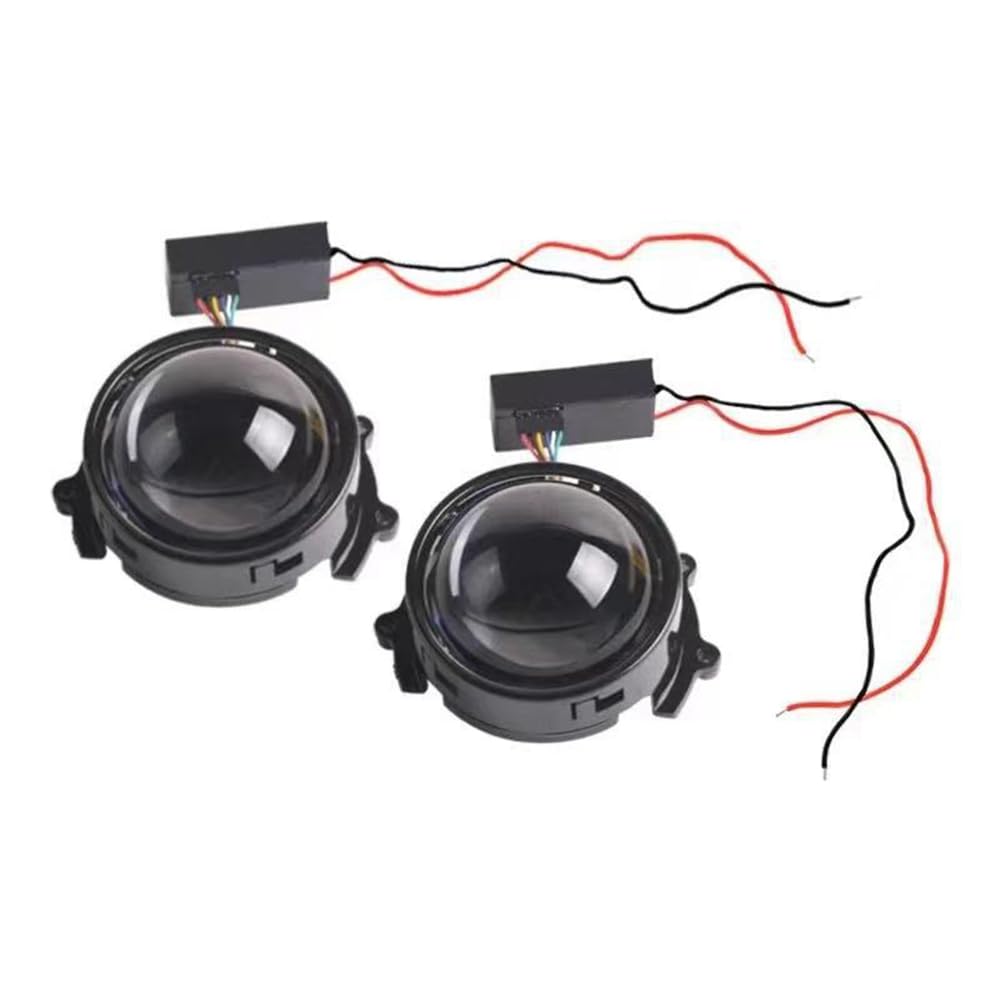 Amazon | Kudjnfhya ユニバーサル 3 インチ 車用 LED デビル アイ