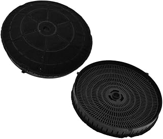 AllSpares Aktivkohlefilter (2 St.) für Dunstabzugshauben geeignet für Elica CFC0038668 | IKEA NYTTIG FIL 440 | Bauknecht 482000009691 | Ø173mm (1)