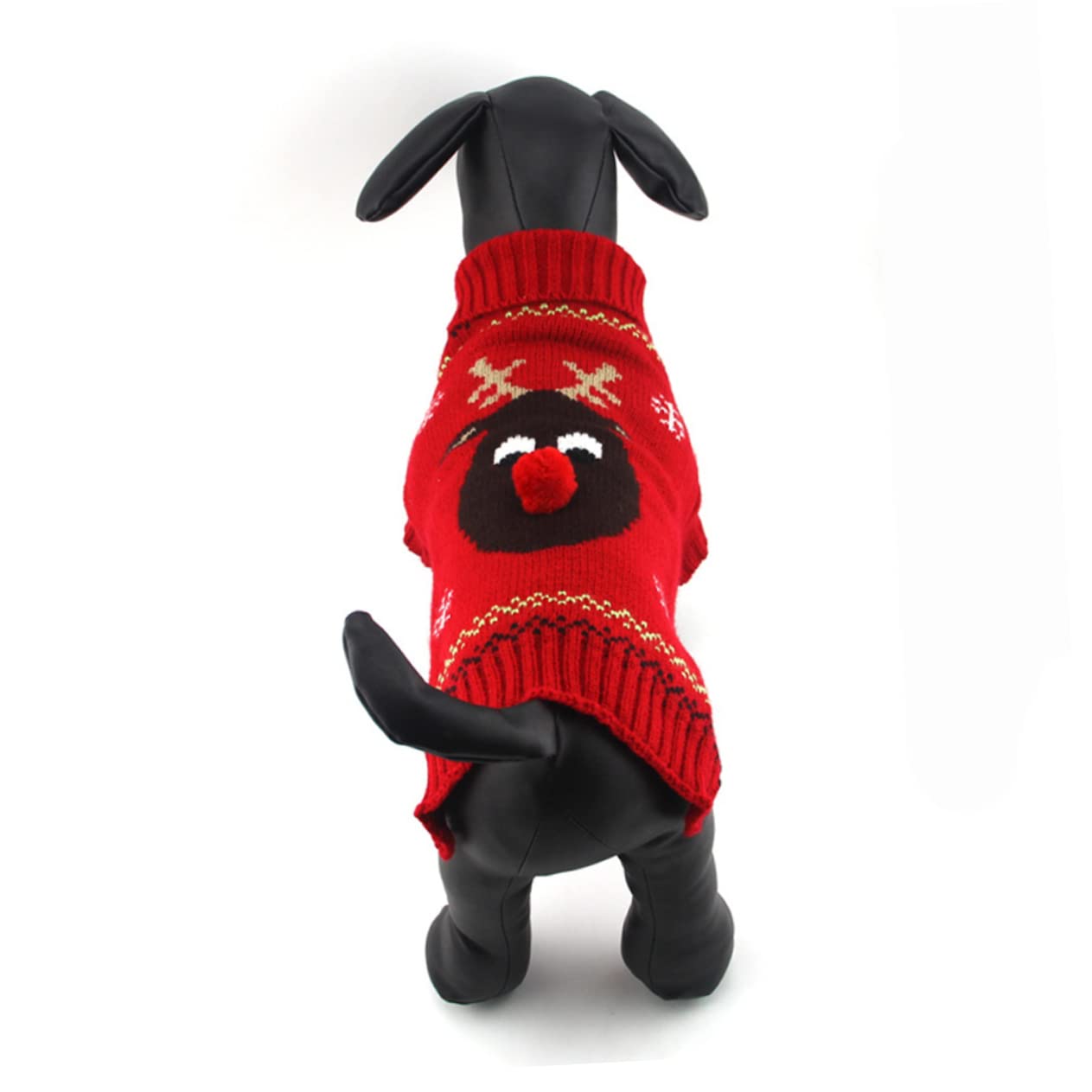 BESPORTBLE 2 Pz Maglione per Cani Cappotto per Animali Domestici di Natale Caldi per Cani Christmas Sweater Pullover Natalizio Maglioni Natalizi Vestiti Natalizi per Animali Domestici
