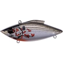 Bill Lewis Lures Lifelike Vibrations Rat-L-Trap 1/2 OZ Lipless Crankbait Fishing Wobble Sinking Lure for Black Bass, Trout, Walleye, Pike, Salmon
